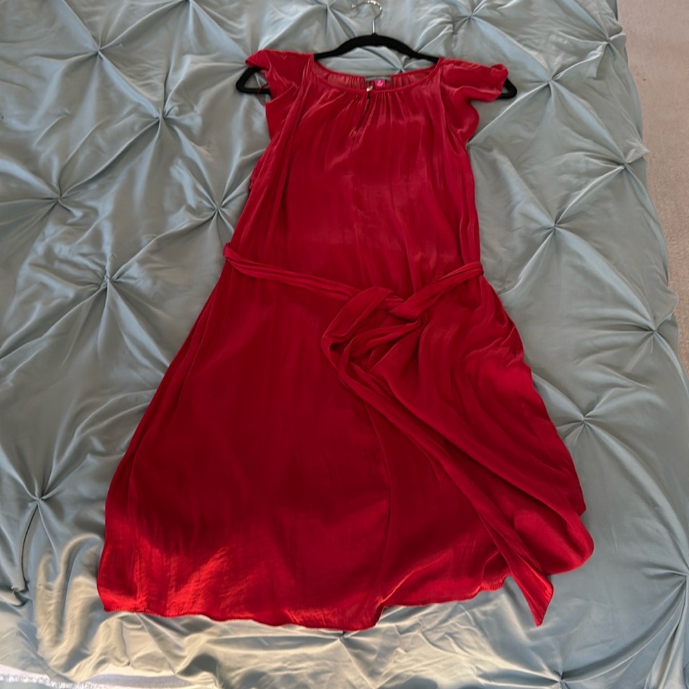 Red dress